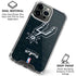 NBA San Antonio Spurs Secondary Logo iPhone 16 Pro Clear Case